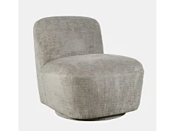 Best Poltrona 67,5x76x77,5 cm Cinza Bege Leith LET74G Poltrona
