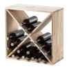 Acessórios De Arrumação|Acessório Vinho E Bar*Porta-vinhos Loreo X madeira marrom claro