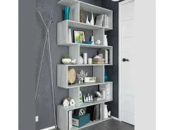 Prateleira alta de cimento Athena 80x192x24 cm Decoração para sala de jantar e corredor^duehome Clearance