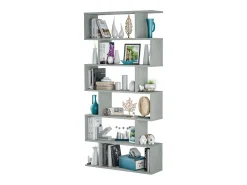 Prateleira alta de cimento Athena 80x192x24 cm Decoração para sala de jantar e corredor^duehome Clearance