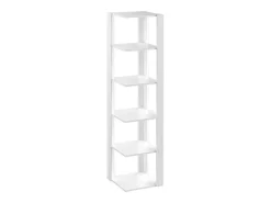 Vicco Prateleira*Prateleira de canto 45x45x180 amina Branco