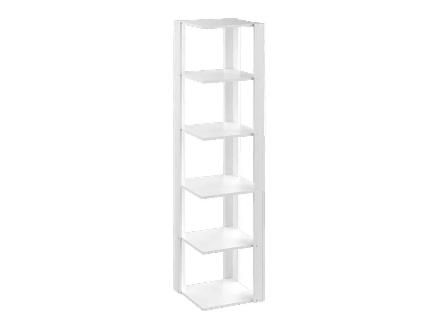 Vicco Prateleira*Prateleira de canto 45x45x180 amina Branco