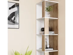 Vicco Prateleira*Prateleira de canto sonoma 33.3x33.3x162.2 lio Natural claro