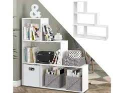 Vicco Prateleira*Prateleira de escada 116.8x29x123.2 Branco