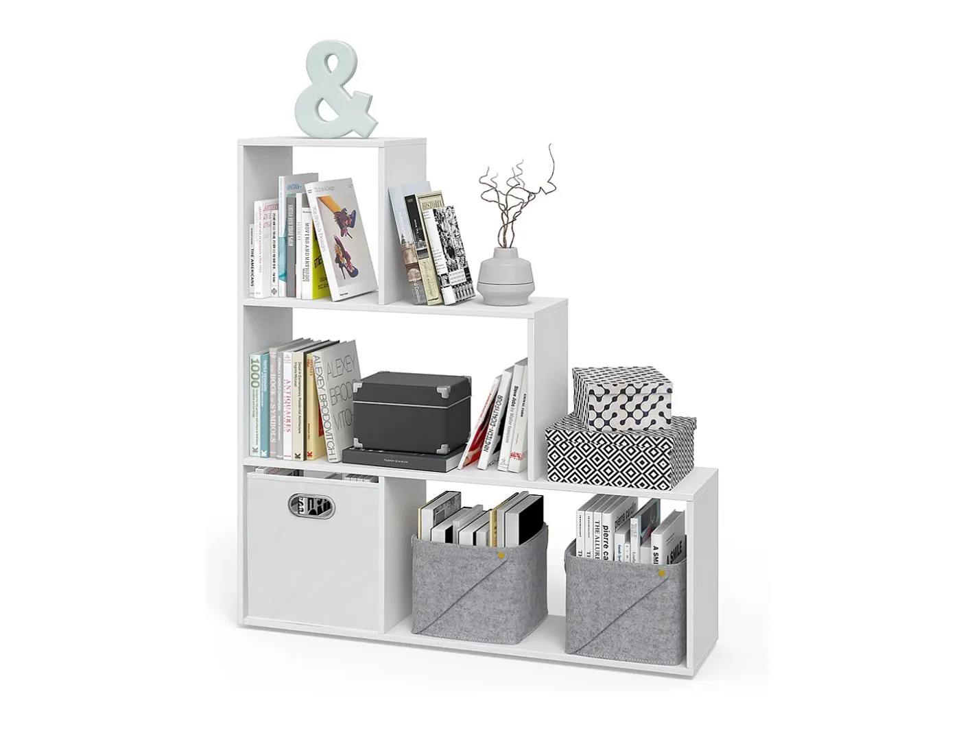 Vicco Prateleira*Prateleira de escada 116.8x29x123.2 Branco