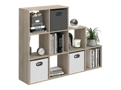 Vicco Prateleira*Prateleira de escada sonoma 142.4x29x107.8 Natural claro
