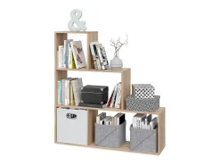 Vicco Prateleira*Prateleira de escada sonoma 116.8x29x123.2 Natural claro