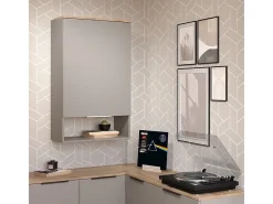 Online Prateleira de parede cinzento-bege 60x30x100 wido Prateleira