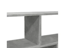 vidaxl Prateleira*Prateleira de parede 100x25x50 cm deriv. madeira cinza cimento Cinzento