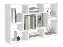 vidaxl Prateleira*Prateleira de parede 85x16x52,5 cm derivados de madeira Branco