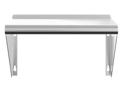 Prateleira de parede 50x30x31 cm aço inoxidável PT344493* Discount