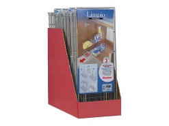 Prateleira Deslizante PROPRE 2 Níveis 20x50x28 cm Polytherm® Metallic^METALTEX Best