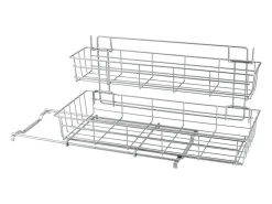 Prateleira Deslizante PROPRE 2 Níveis 20x50x28 cm Polytherm® Metallic^METALTEX Best