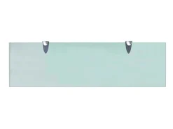 Best Prateleira flutuante vidro 70x20 cm 8 mm PT551237 Prateleira