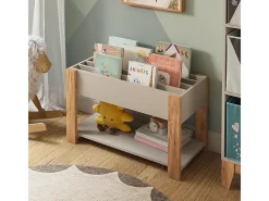 Vicco Prateleira*Prateleira infantil caxemira/artesanal 80x37x46 malia Bege