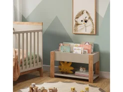 Vicco Prateleira*Prateleira infantil caxemira/artesanal 80x37x46 malia Bege