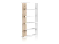 Prateleira Opal Blanco Artik (Blanco Mate) - Roble Canadian*duehome Hot