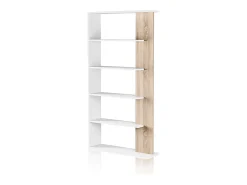 Prateleira Opal Blanco Artik (Blanco Mate) - Roble Canadian*duehome Hot