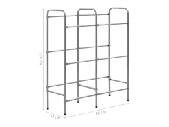 Prateleira para 6 caixas 96x33x116 cm aço PT119579* Sale
