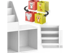 Vicco Prateleira*Prateleira para crianças 30.9x72x79 luigi Branco