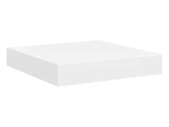 vidaxl Prateleira*Prateleira parede suspensa 23x23,5x3,8 cm MDF Branco