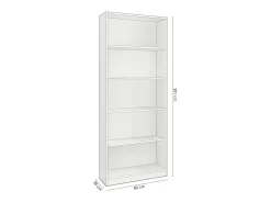 Discount Prateleira Sasha Blanco Artik (Blanco Mate) Prateleira