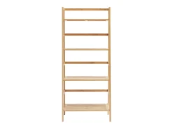 Prateleira*Prateleira SucceBuy de Bambu com 4 Níveis Prateleira de Armazenamento em Escada Trapezoidal para Banheiro, Quarto, Escritório, Estudo, Madeira Natural Amarelo claro