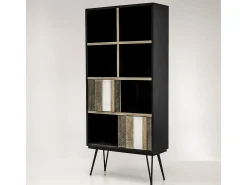Prateleira 90x195x35 cm Preto adesso adesl02^ Discount