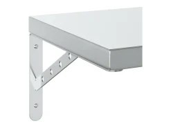 Prateleiras de parede 2 pcs 50x30 cm aço inoxidável^vidaxl Online