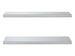 Online Prateleiras de parede 2 pcs 75x30x3 cm aço inoxidável PT441918 Prateleira