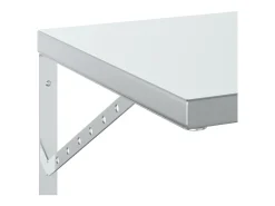 Prateleiras de parede 2 pcs 100x40 cm aço inoxidável*vidaxl Clearance