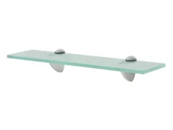 Hot Prateleiras flutuantes 2 pcs vidro 40x20 cm 8 mm PT190678 Prateleira