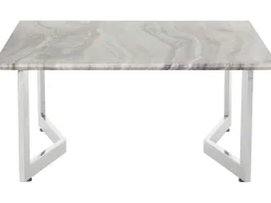Punto | Mesa de centro 75 cm em branco brilhante*Loft24 Discount