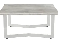 Punto | Mesa de centro 75 cm em branco brilhante*Loft24 Discount