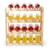 Rack de vinho de madeira KADAX Rack de álcool para 20 garrafas* Discount
