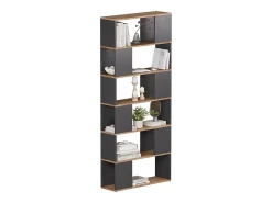Vicco Prateleira*Raumteiler carvalho antracite/goldkraft 80x24x186 eneos Cinza antracite