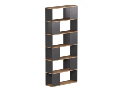 Vicco Prateleira*Raumteiler carvalho antracite/goldkraft 80x24x186 eneos Cinza antracite