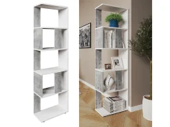 Vicco Prateleira*Raumteiler concreto/branco 45x23.6x162.6 Cinzento claro
