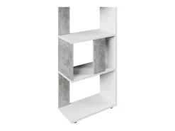 Vicco Prateleira*Raumteiler concreto/branco 45x23.6x162.6 Cinzento claro