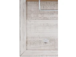 New Rondo : Painel de parede com 8 ganchos em MDF Natur Cabide De Pé