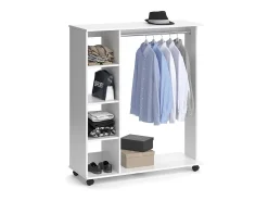 Vicco Móvel De Entrada*Roupeiro 110x42x129.4 cosmo Branco