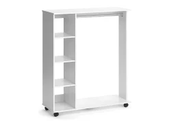 Vicco Móvel De Entrada*Roupeiro 110x42x129.4 cosmo Branco