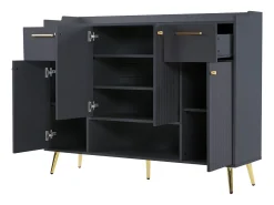 Clearance Sapateira - 2 gavetas + 4 portas + compartimento aberto - Móvel De Arrumação|Sapateira