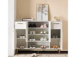 Sapateira - 2 gavetas + 4 portas + compartimento aberto -*ModernLuxe Sale