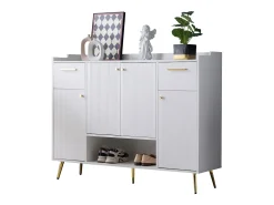 Sapateira - 2 gavetas + 4 portas + compartimento aberto -*ModernLuxe Sale