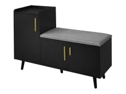 Sapateira - com banco e 3 portas -^ModernLuxe