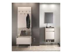 Sapateira 1 porta Alos caxemira e madeira 55cm^Petits-Meubles Hot