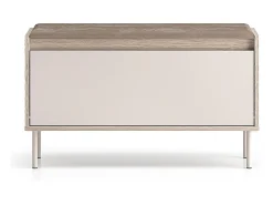 Clearance Sapateira 1 porta Alos caxemira e madeira 55cm Móvel De Arrumação|Sapateira