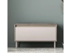Clearance Sapateira 1 porta Alos caxemira e madeira 55cm Móvel De Arrumação|Sapateira