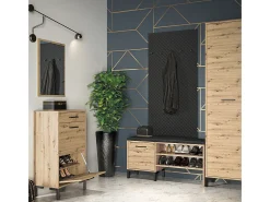 Clearance Sapateira 1 porta Liora madeira 54cm Móvel De Arrumação|Sapateira